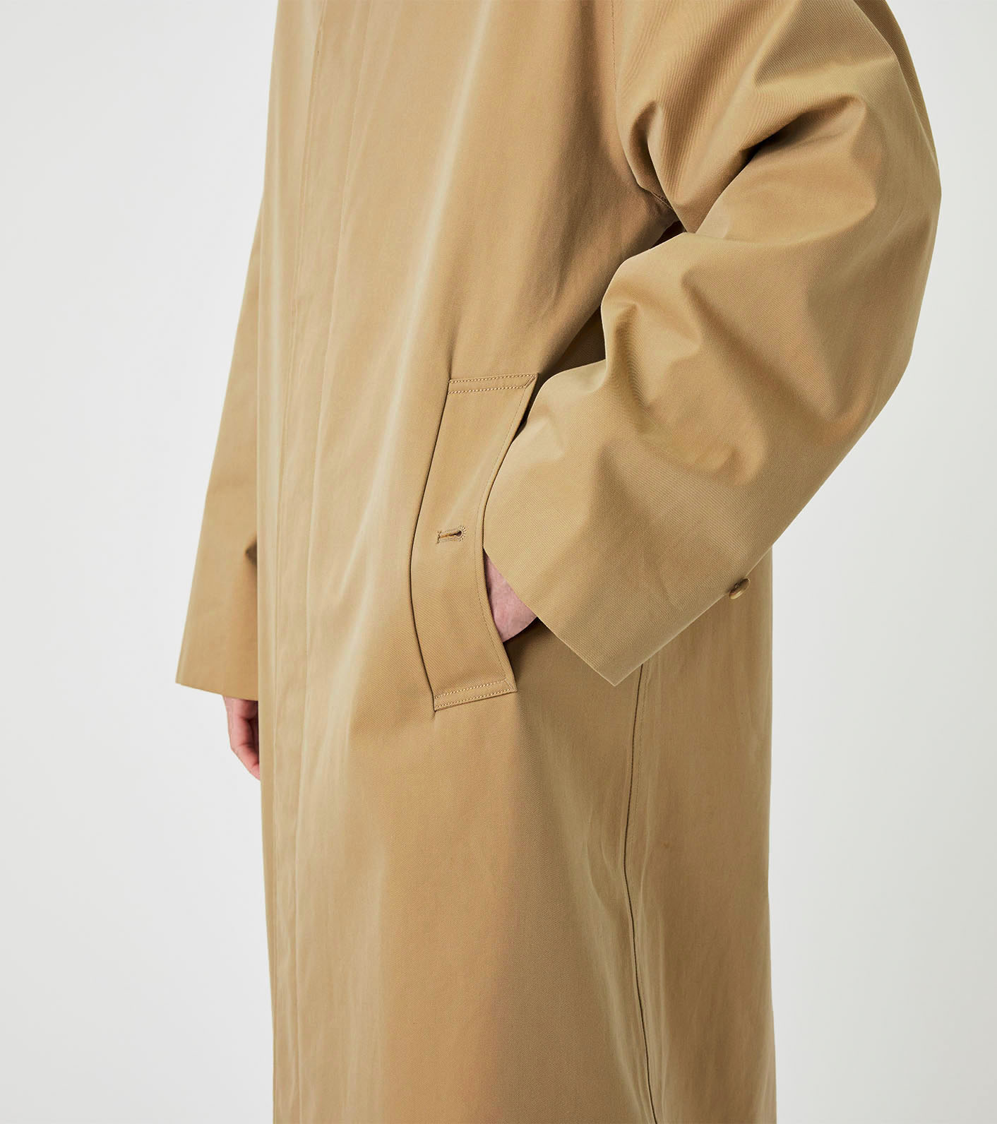 2L Cotton GORE-TEX Balmacaan Coat