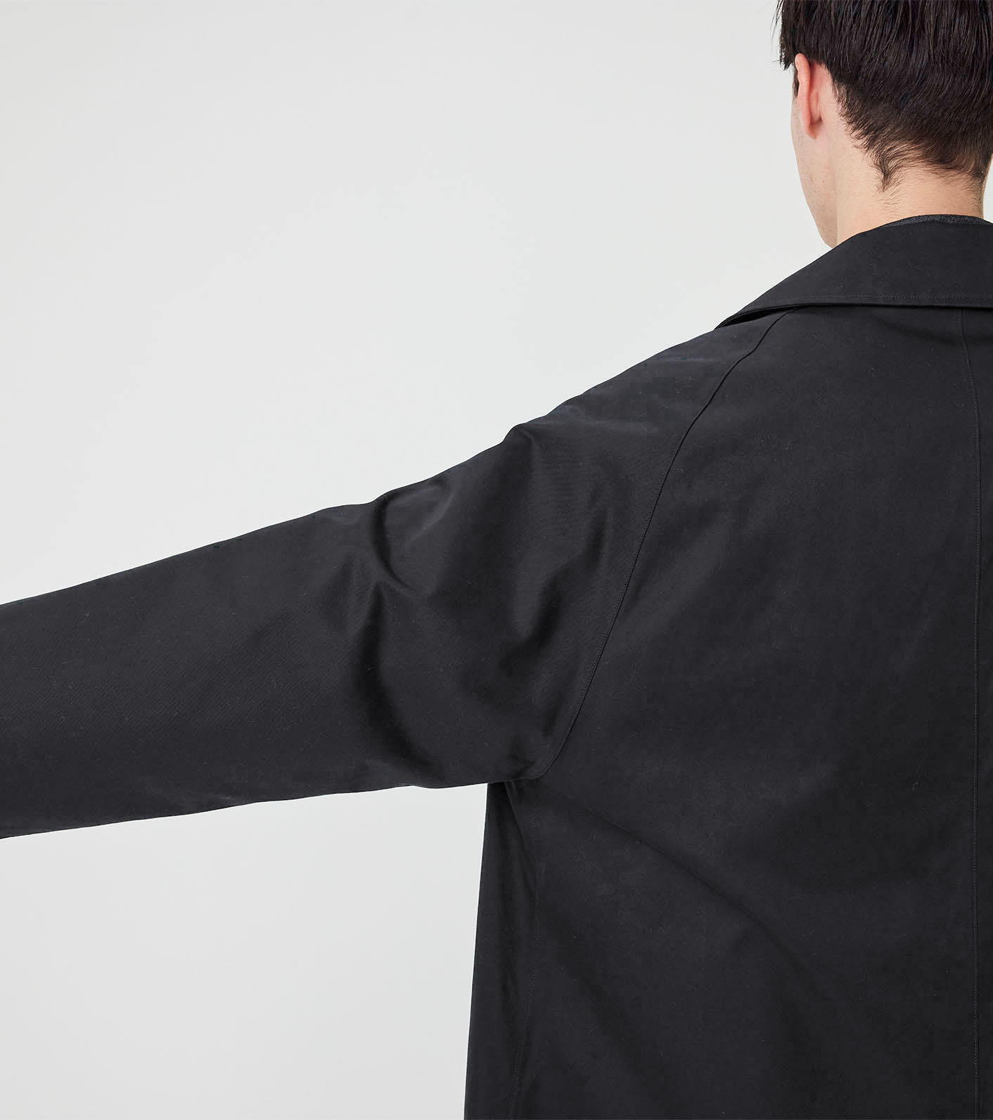2L Cotton GORE-TEX Double Breasted Coat