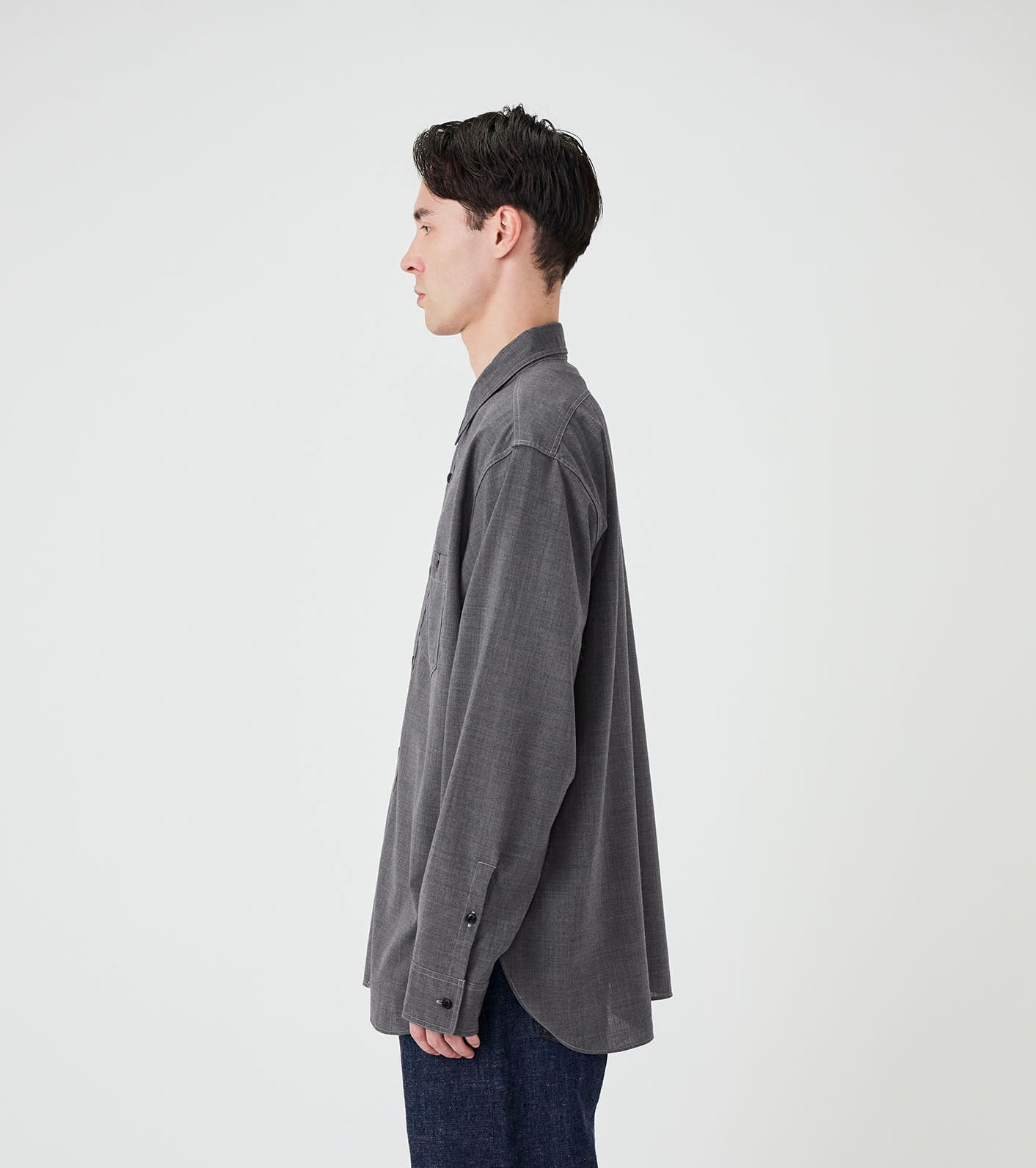 Polyester Wool Field Shirt