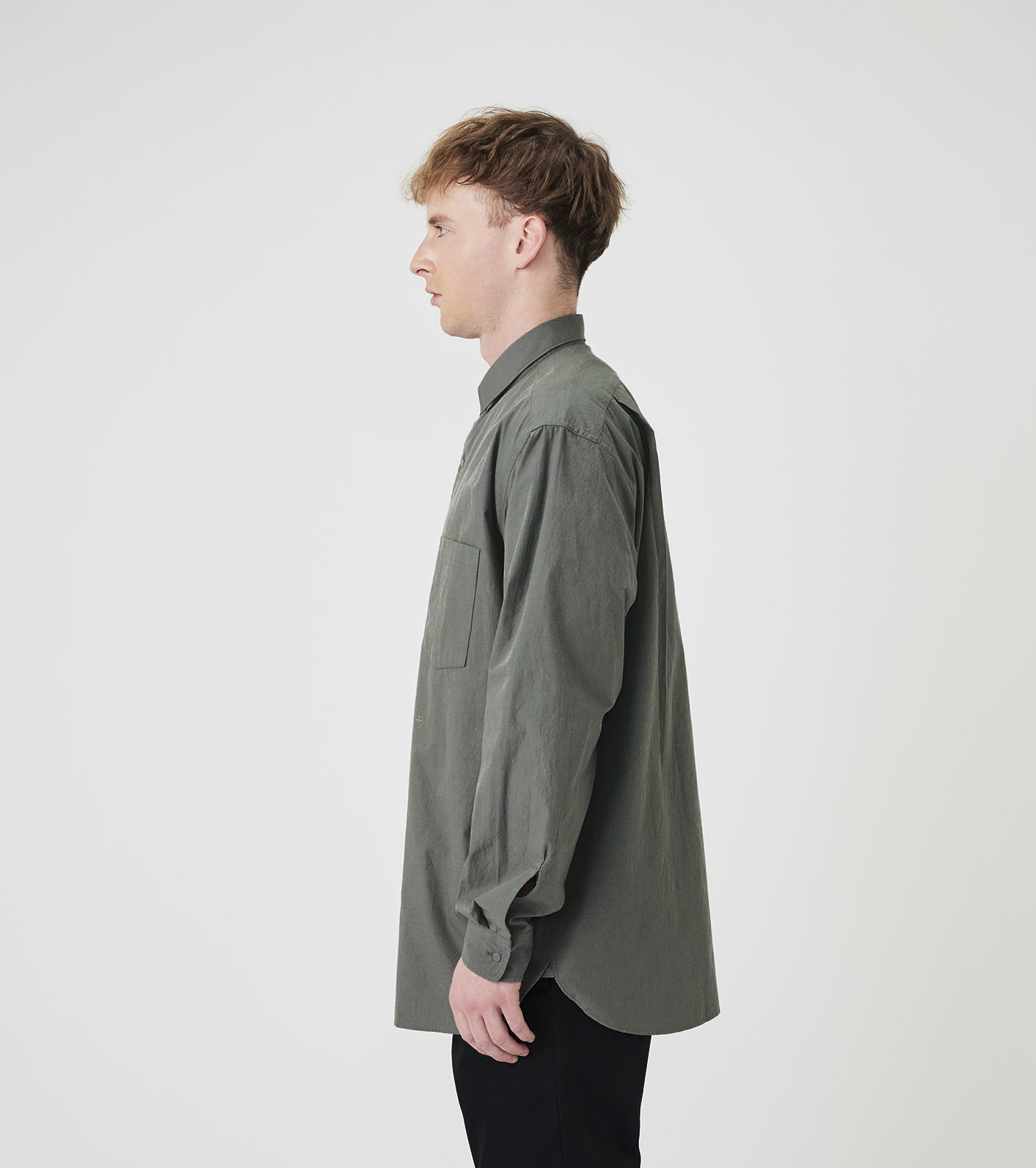 Regular Collar Wind Shirt