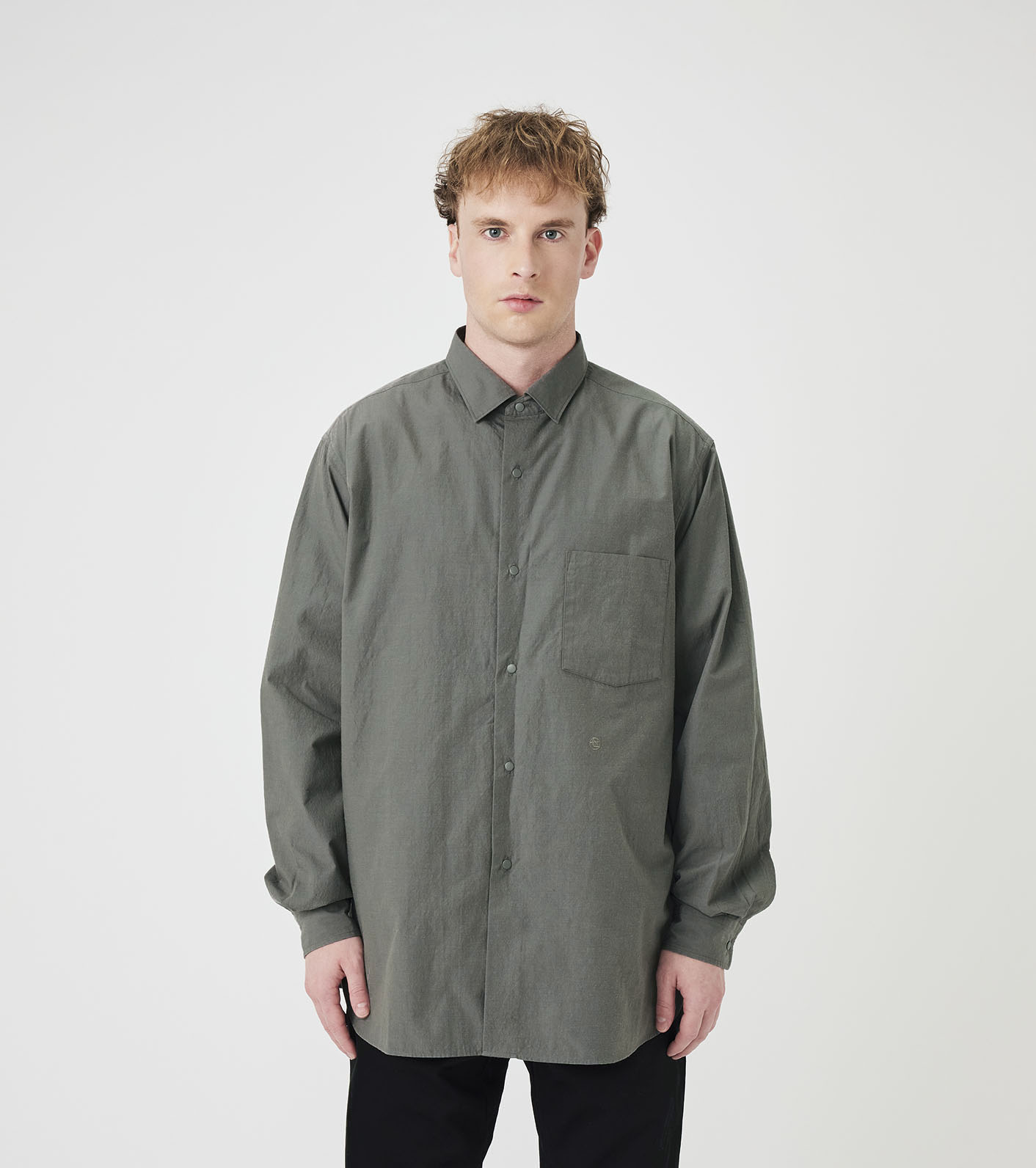 Regular Collar Wind Shirt