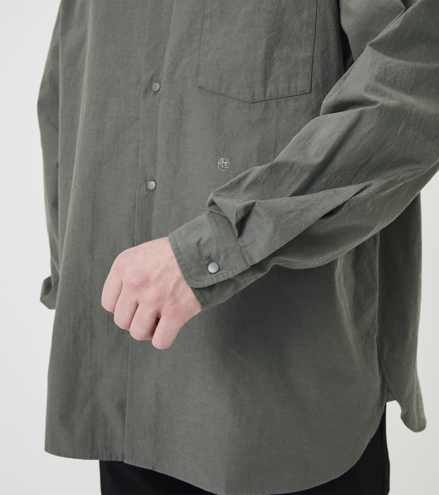 Regular Collar Wind Shirt