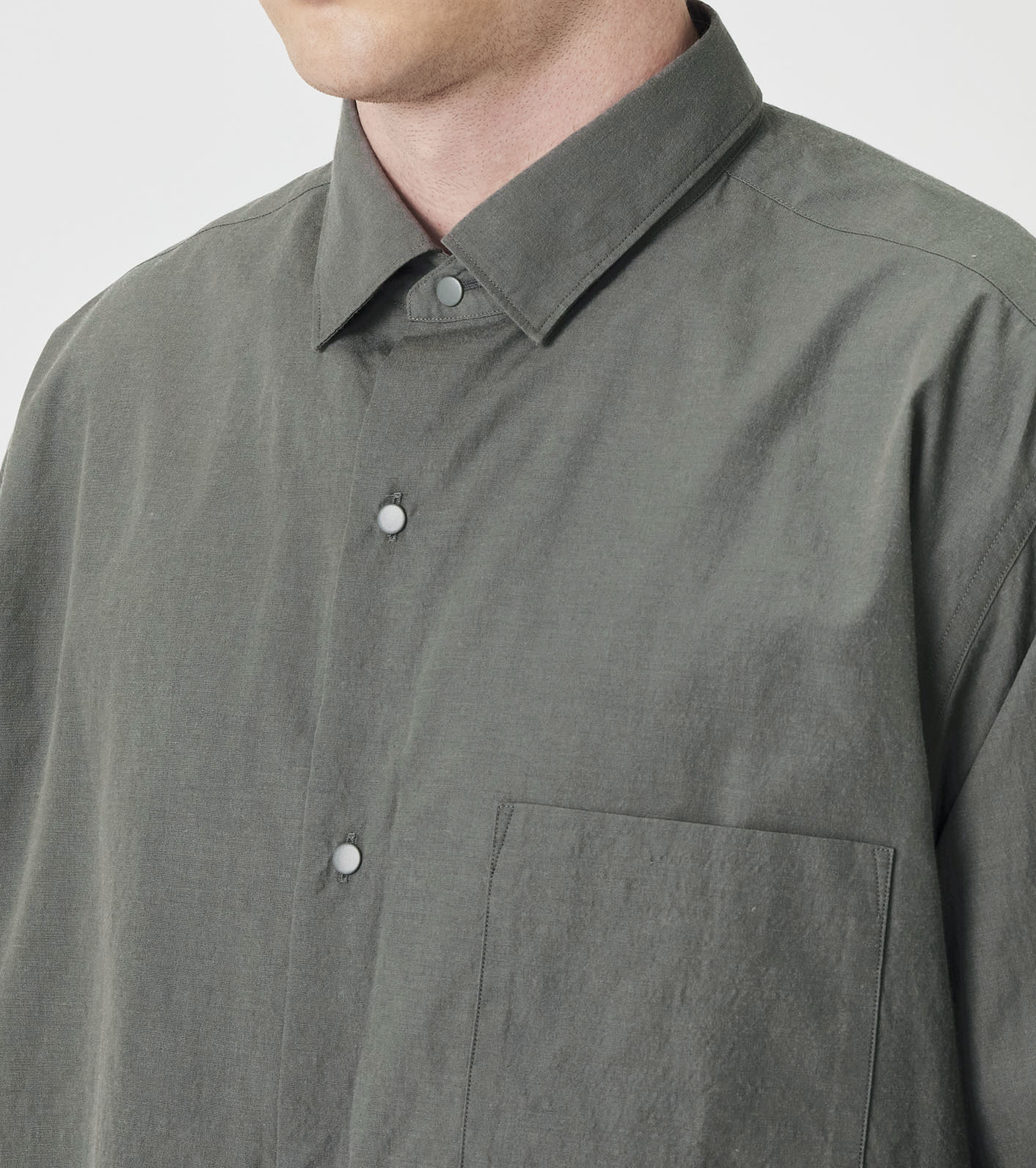 Regular Collar Wind Shirt