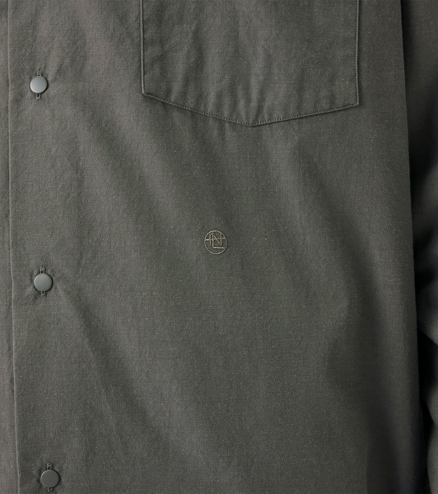 Band Collar Wind Shirt