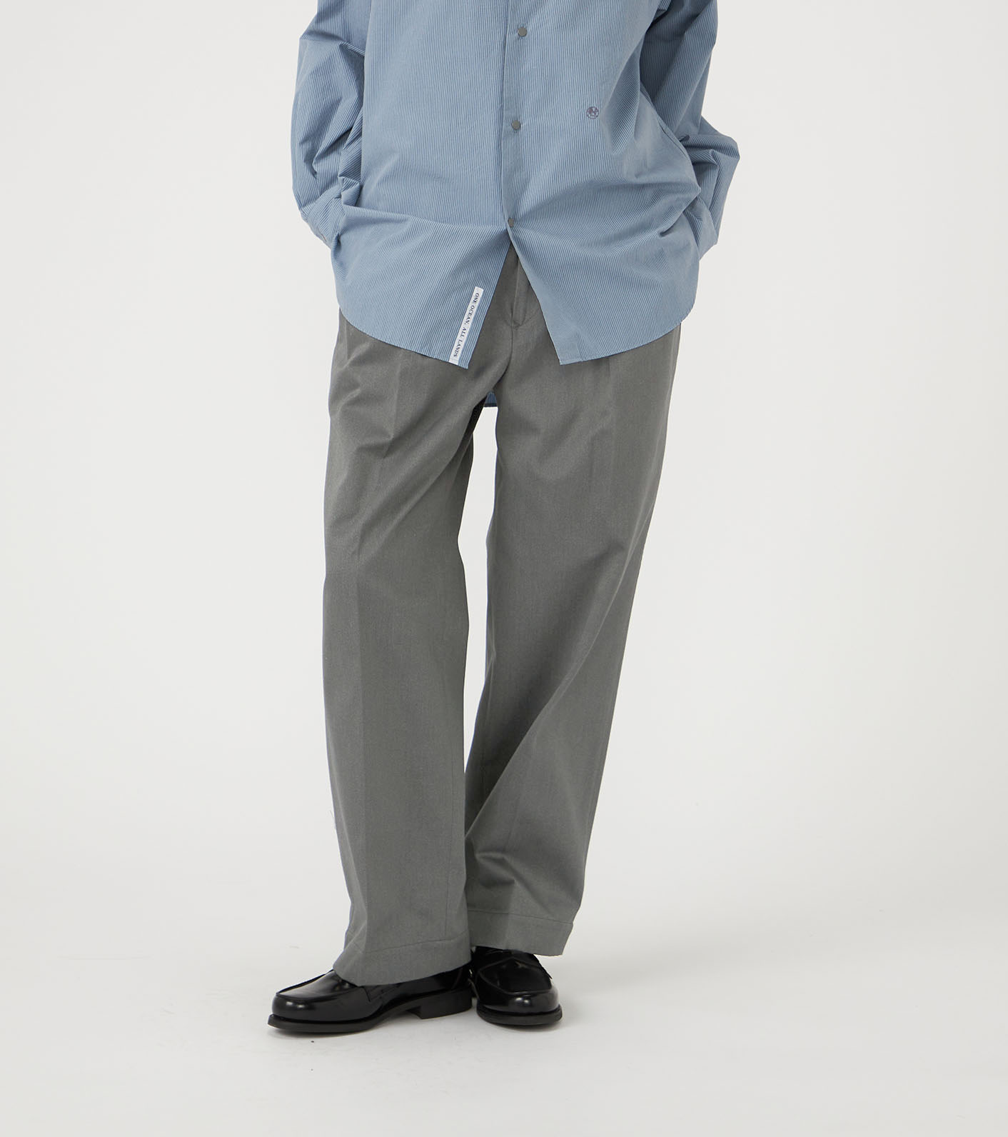Double Pleated Chino Pants