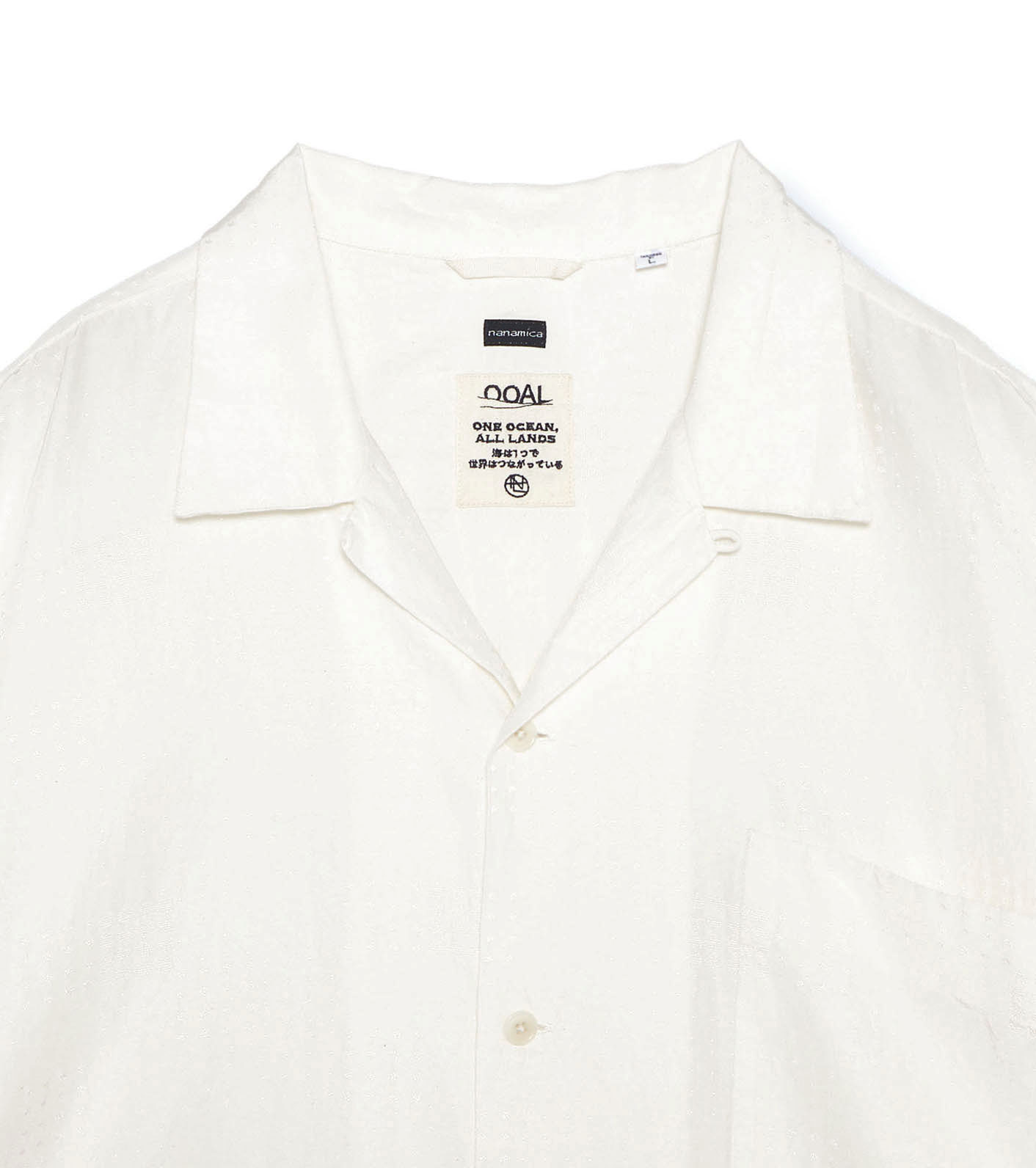 Open Collar S/S Shirt