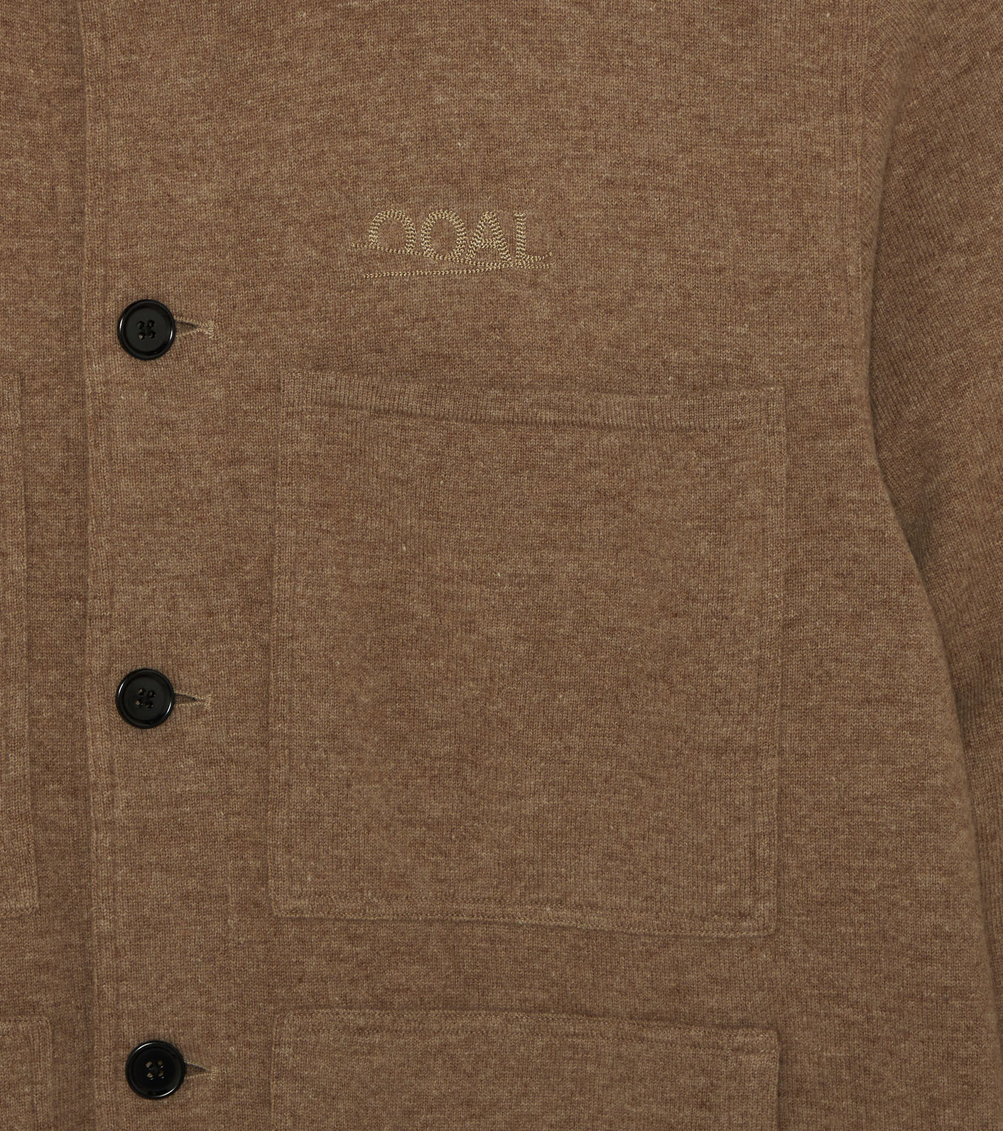 OOAL Wool Knit Cruiser Jacket