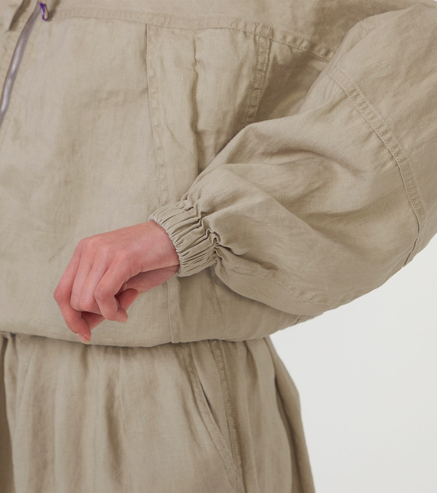 Hemp Mountain Field Cropped Jacket