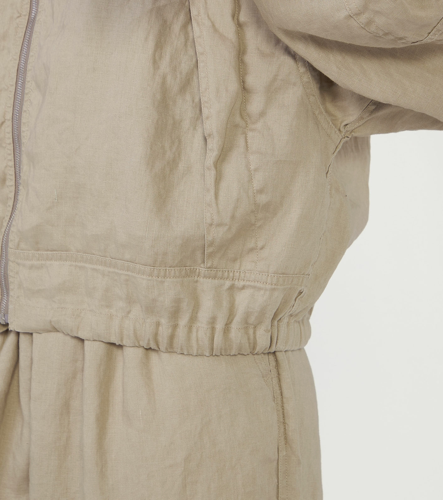 Hemp Mountain Field Cropped Jacket