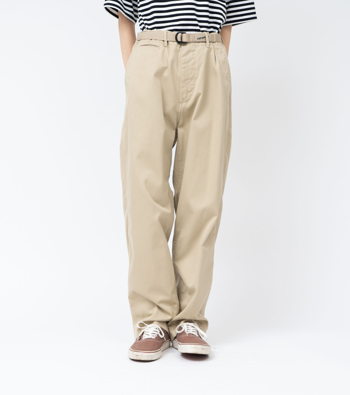 Wide Chino Pants