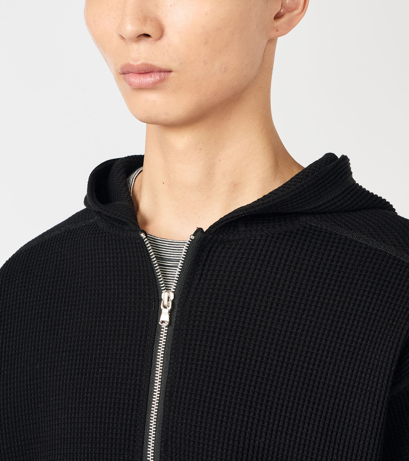 Zip Up Thermal Hoodie