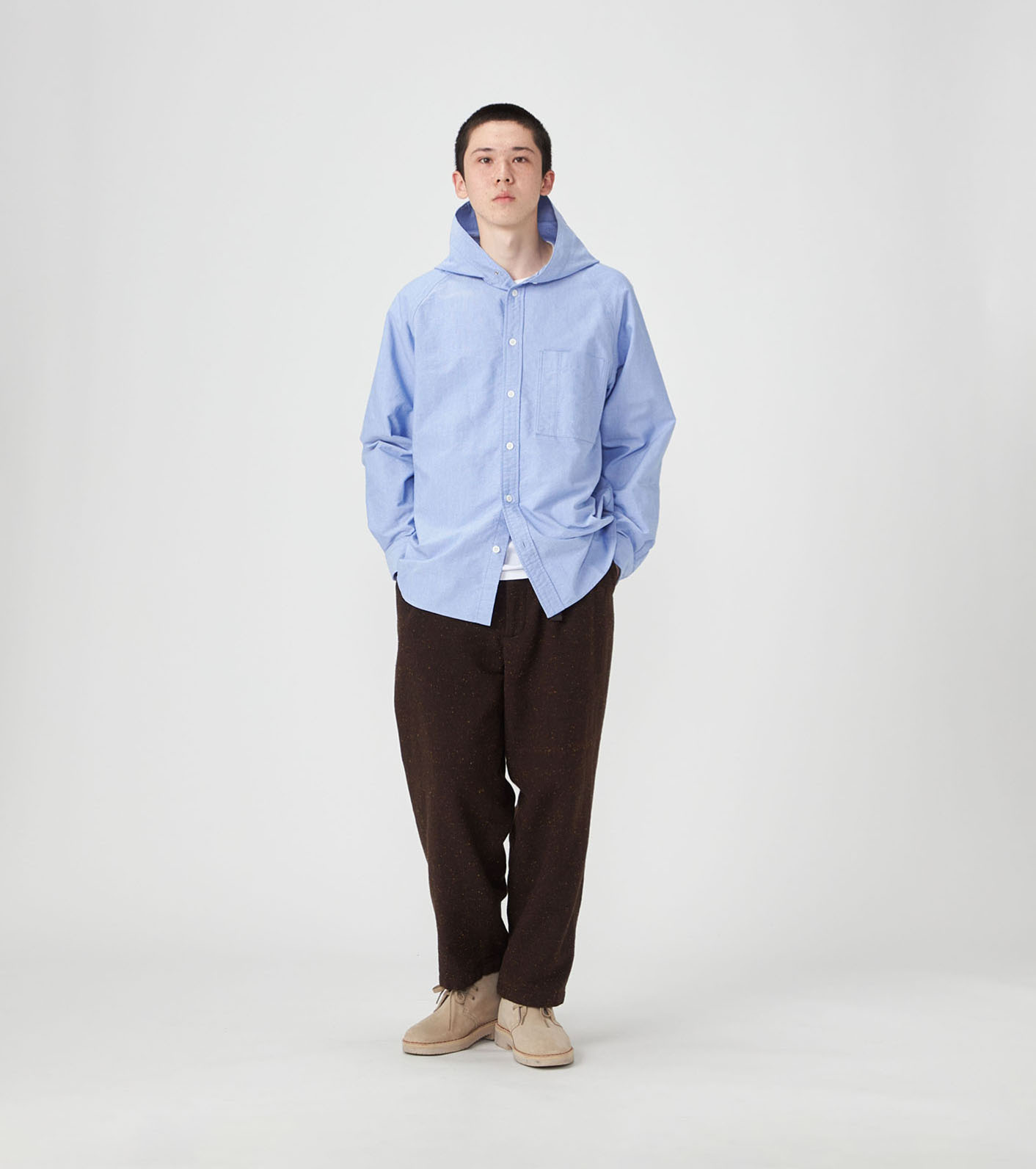 Mountain Hooded Shirt