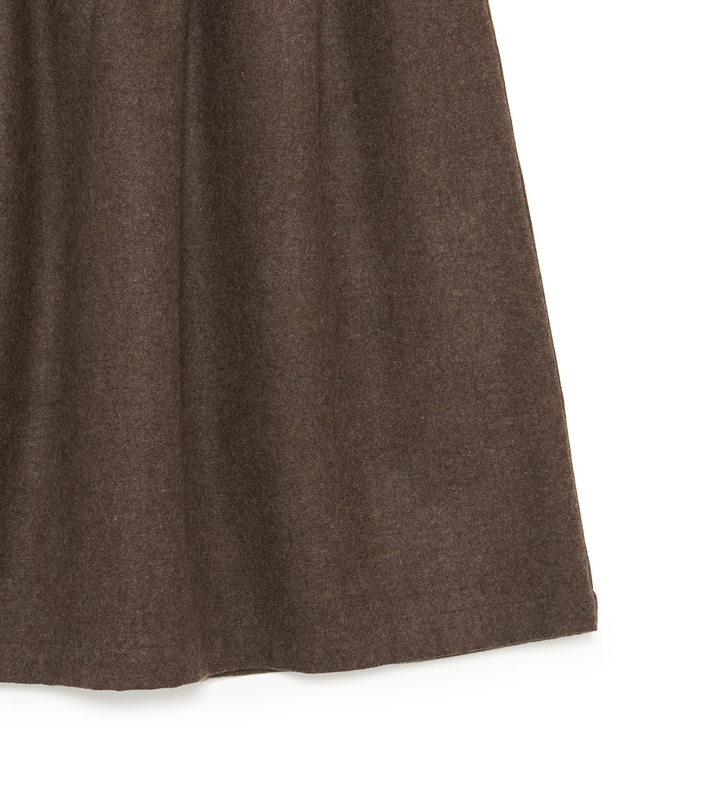 Wool Nylon Melton Skirt