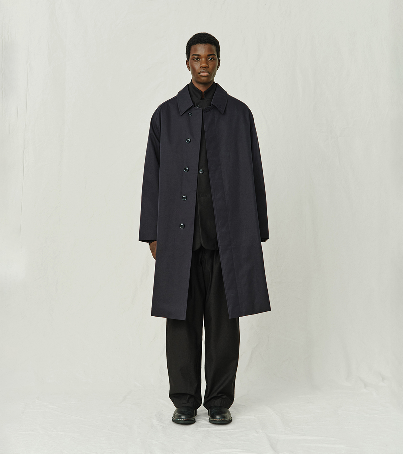 2L Cotton GORE-TEX Balmacaan Coat
