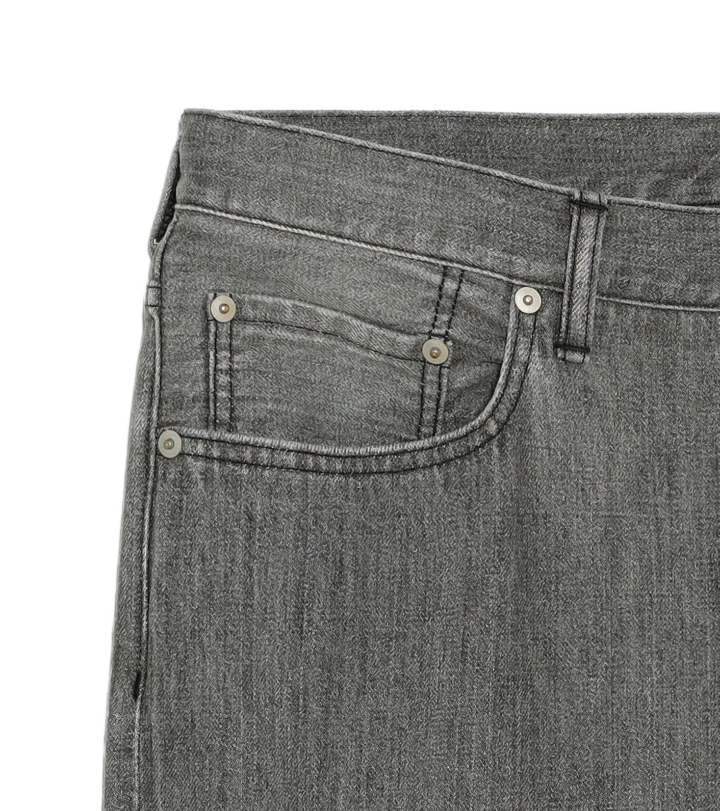 Selvage Denim Straight Pants