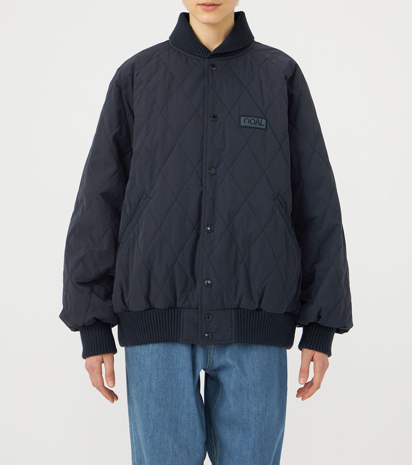 OOAL Quilting Varsity Jacket