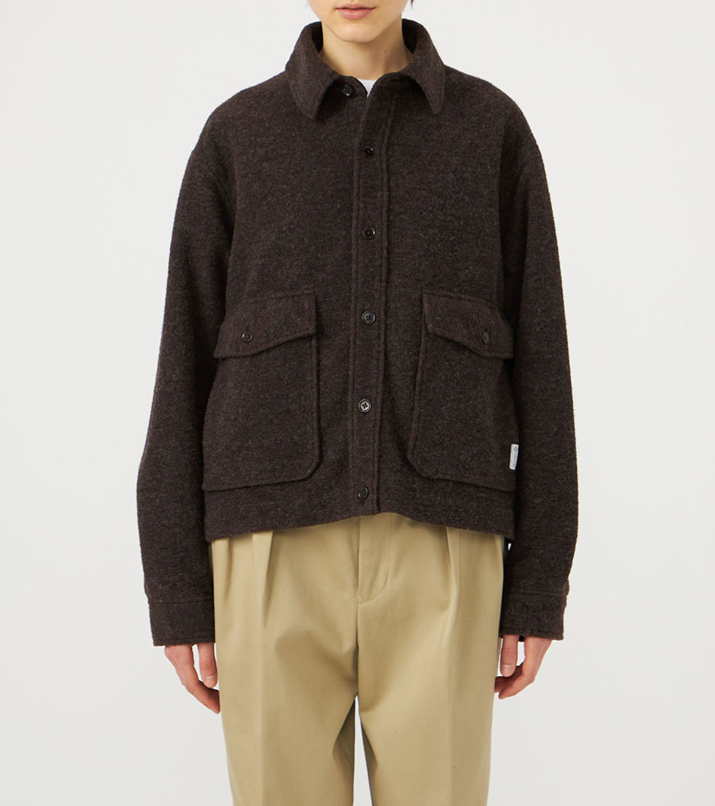 OOAL WINDSTOPPER Sliver Knit Jacket
