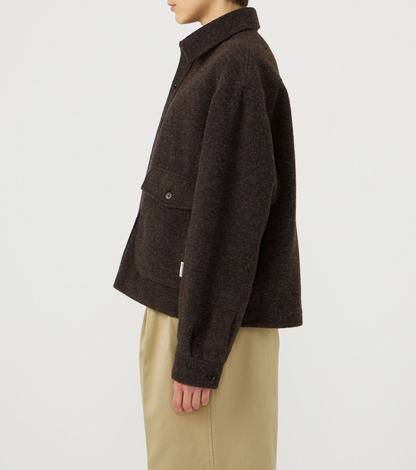 OOAL WINDSTOPPER Sliver Knit Jacket