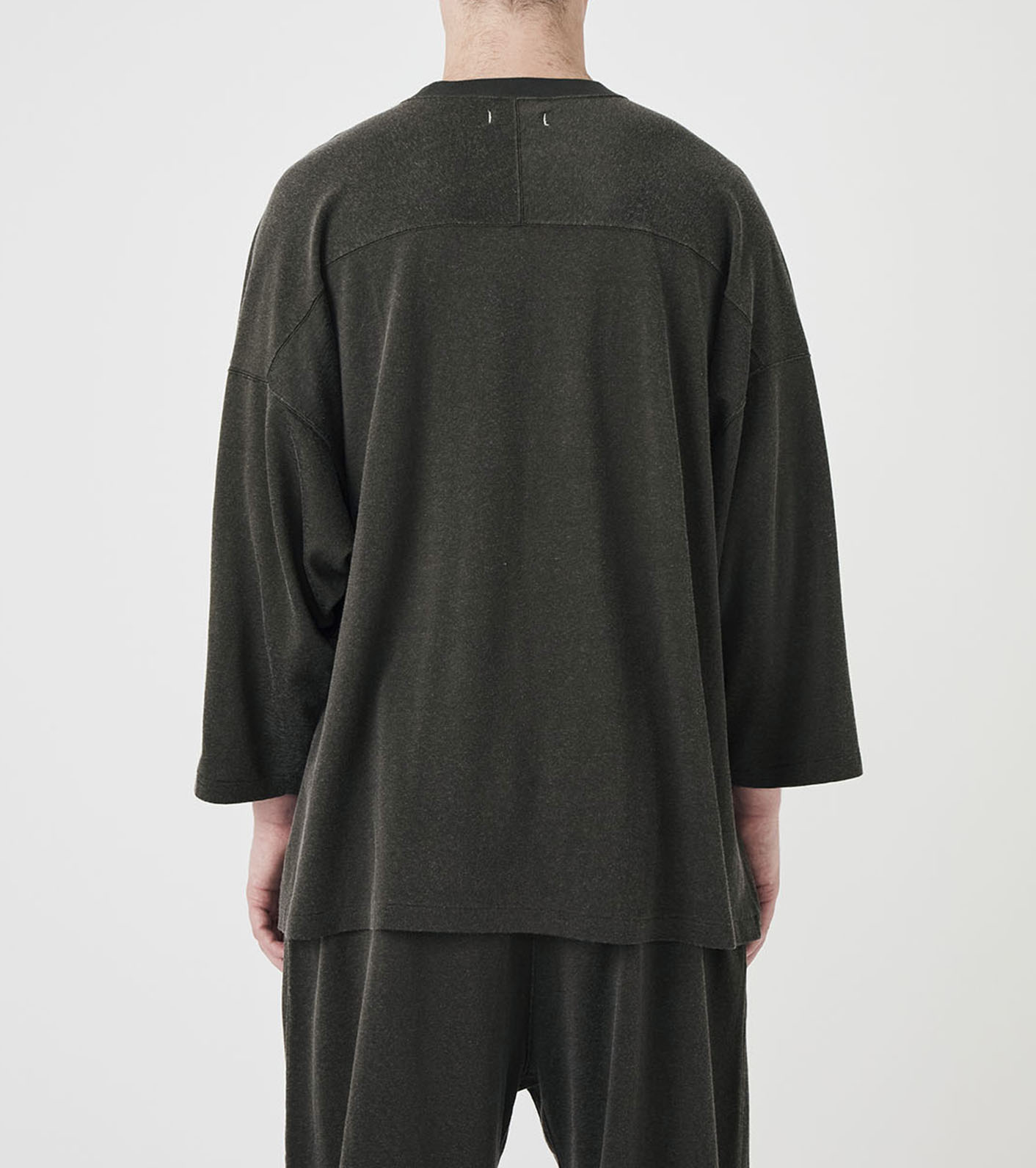 OOAL Rayon Cotton Long Sleeve Tee