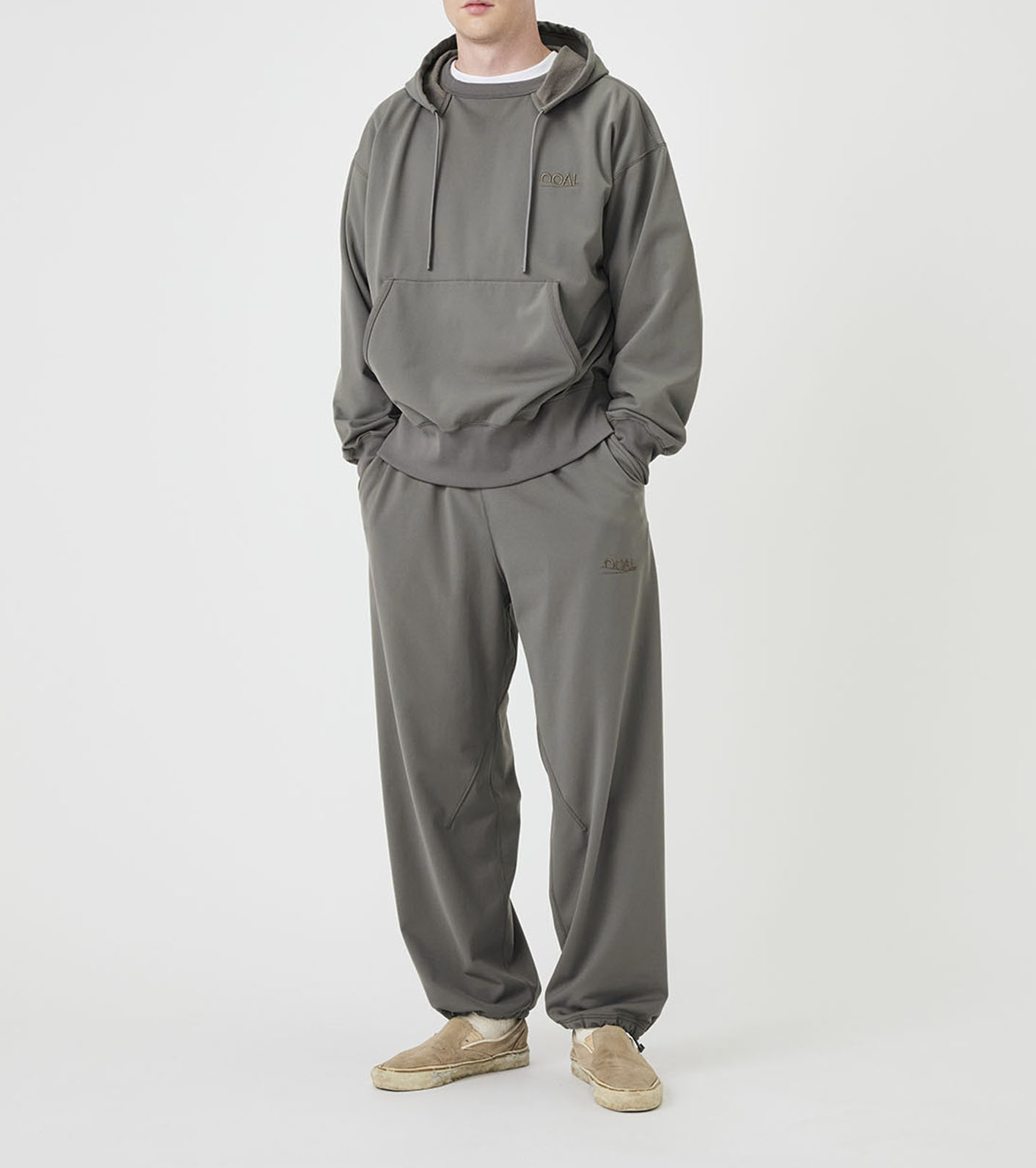 OOAL Polyester Pile Hooded Parka
