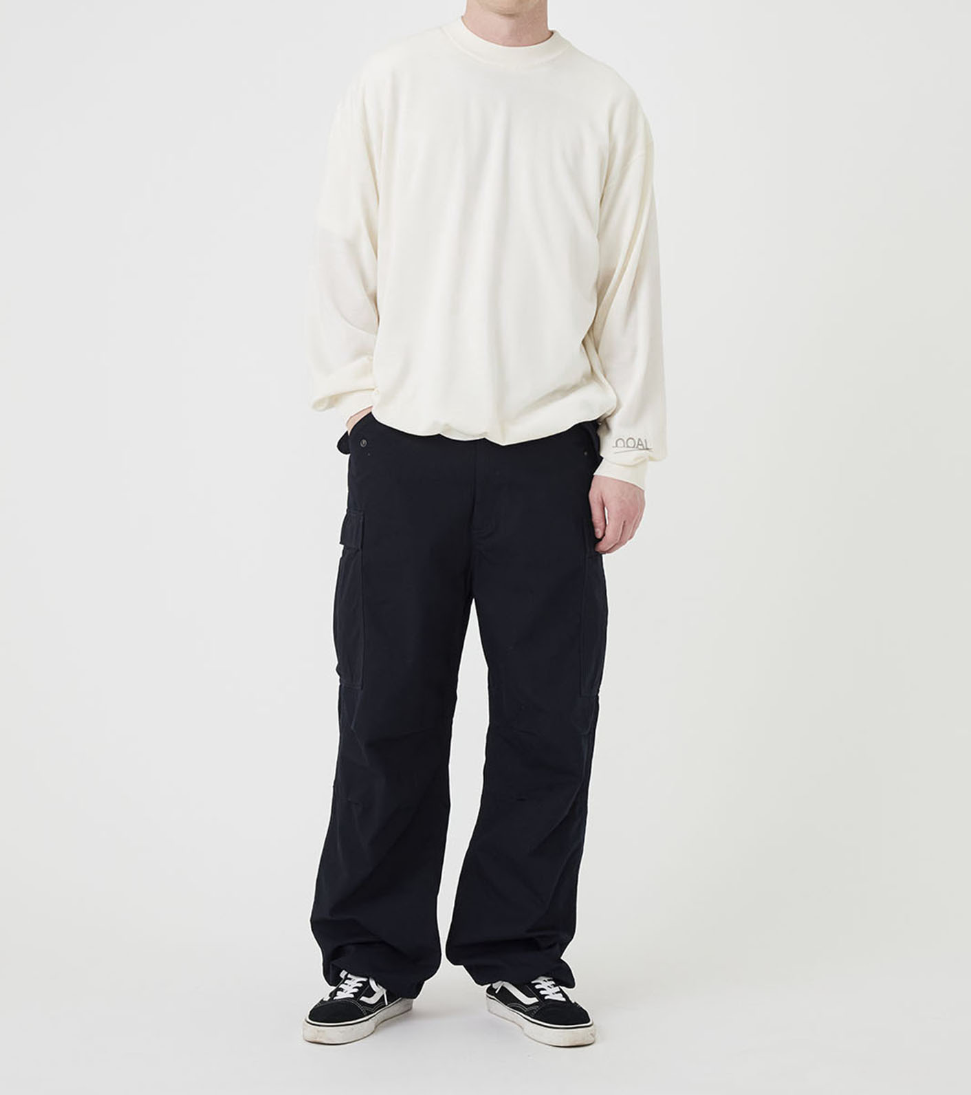 OOAL Long Sleeve Knit Tee