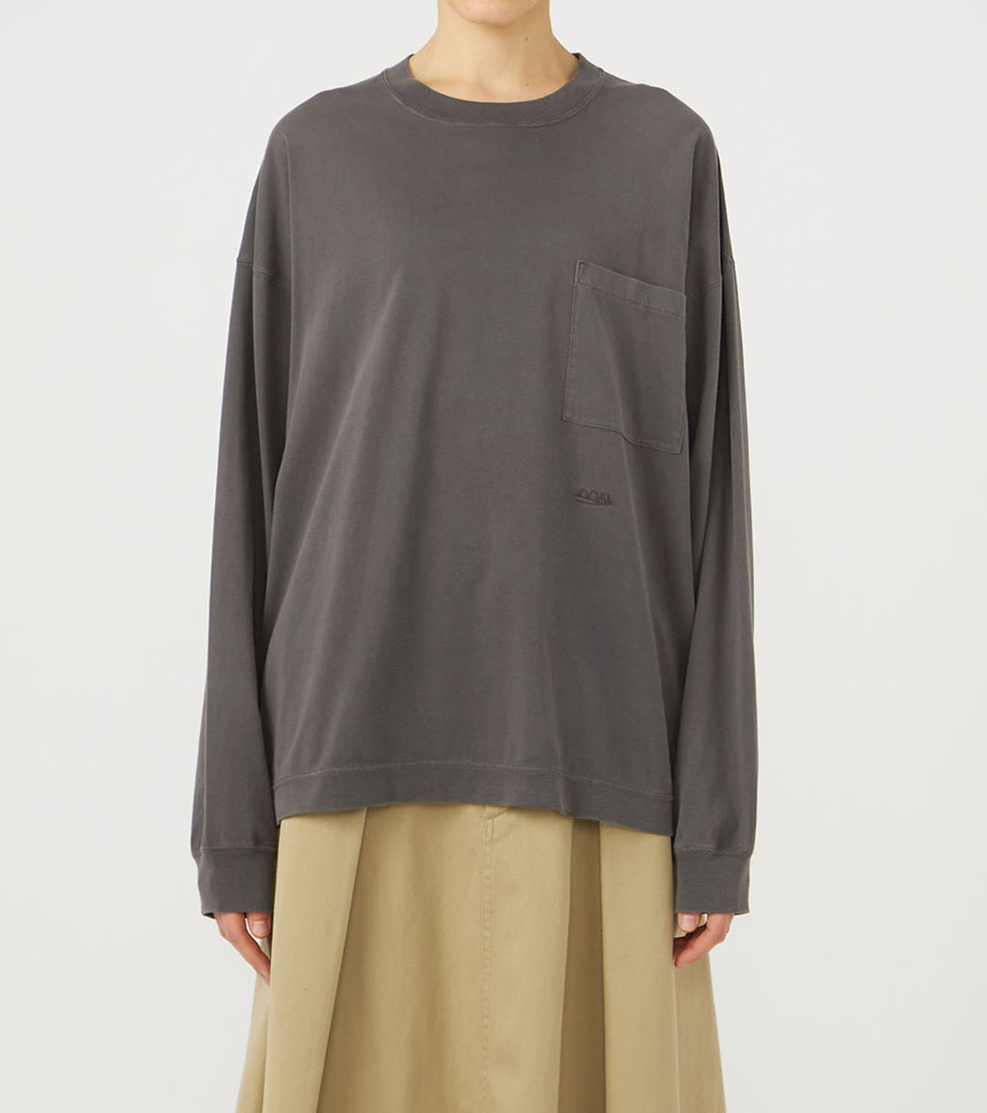 OOAL Long Sleeve Pocket Tee