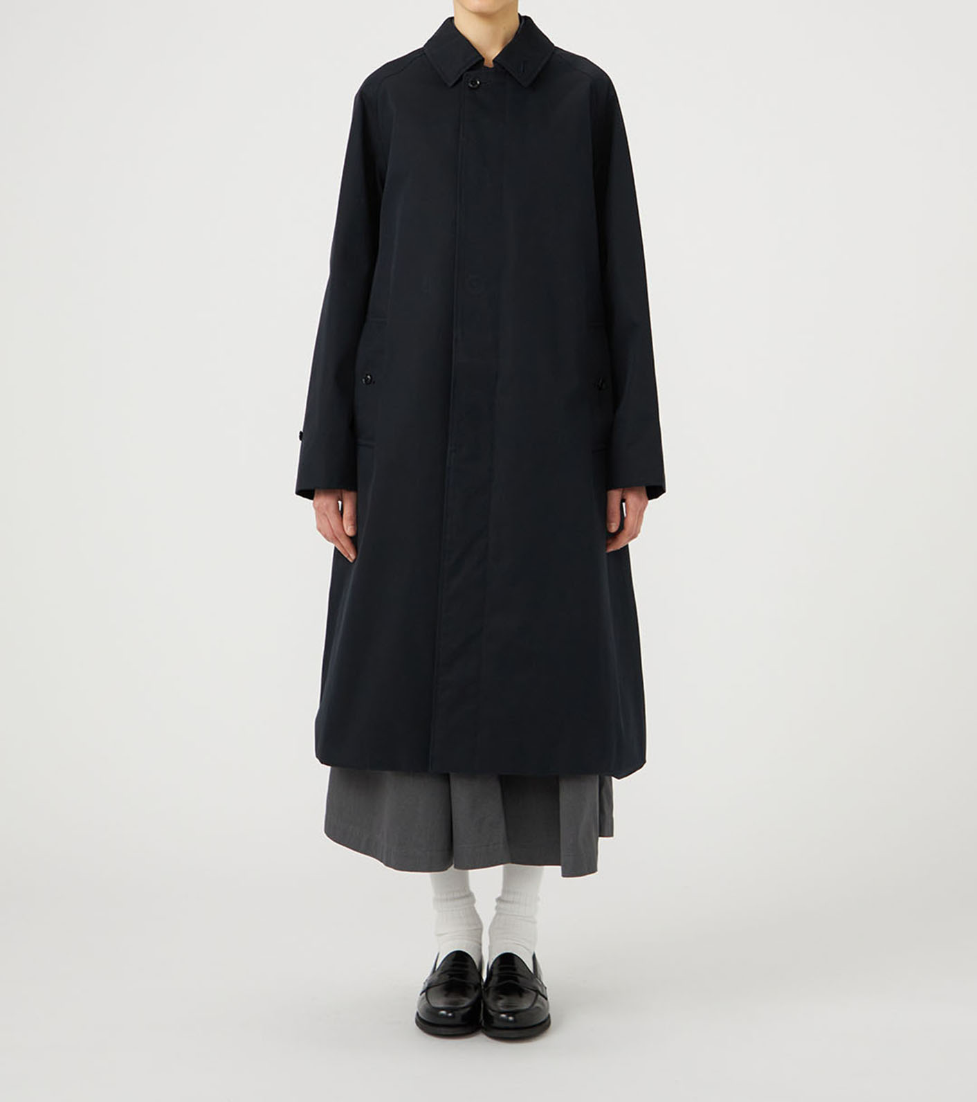 2L Cotton GORE-TEX Balmacaan Coat