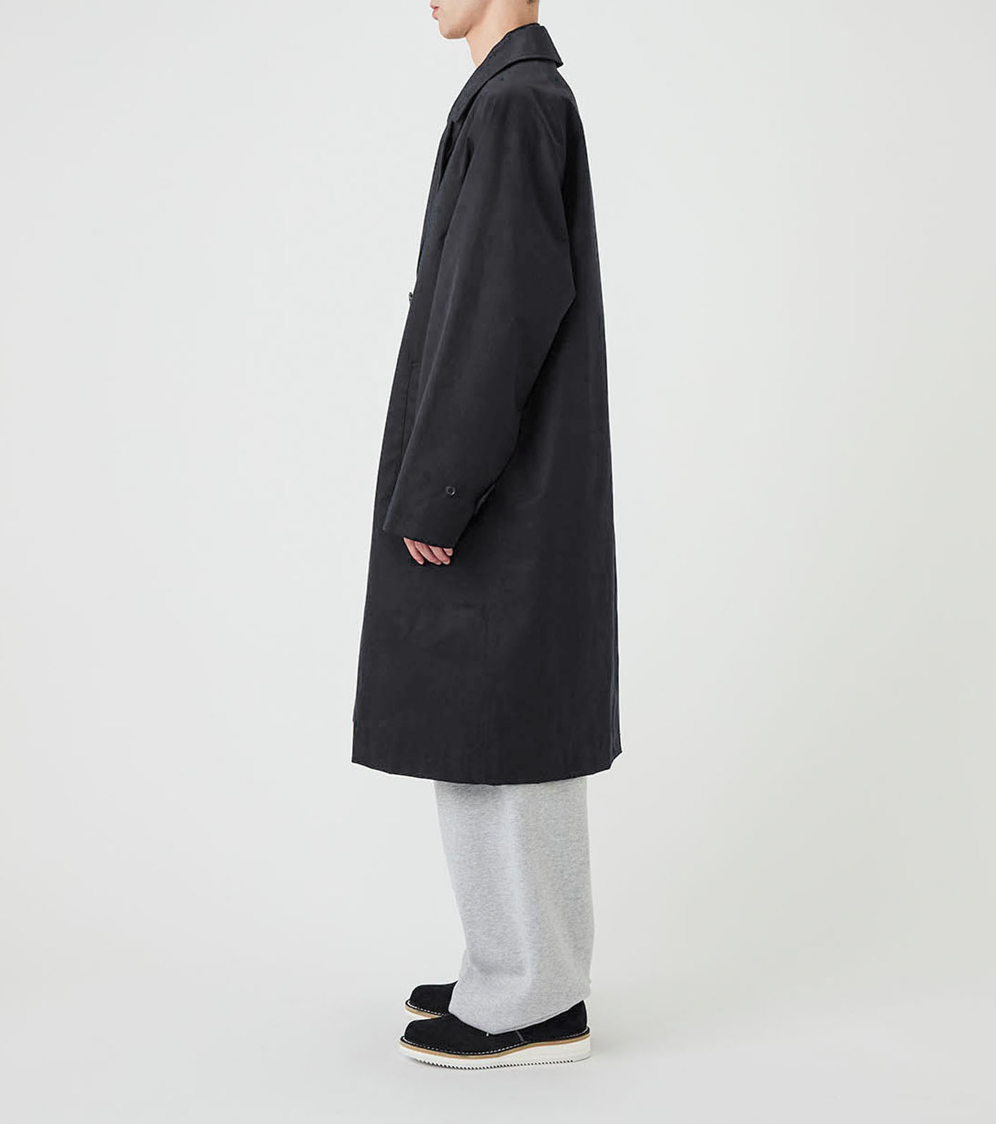 2L Cotton GORE-TEX Double Breasted Coat