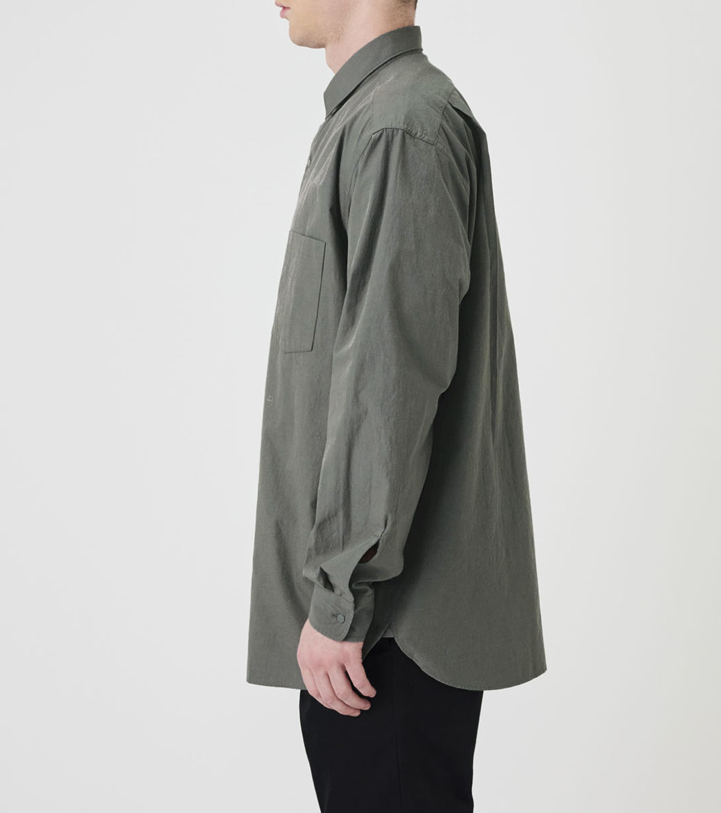 Regular Collar Wind Shirt