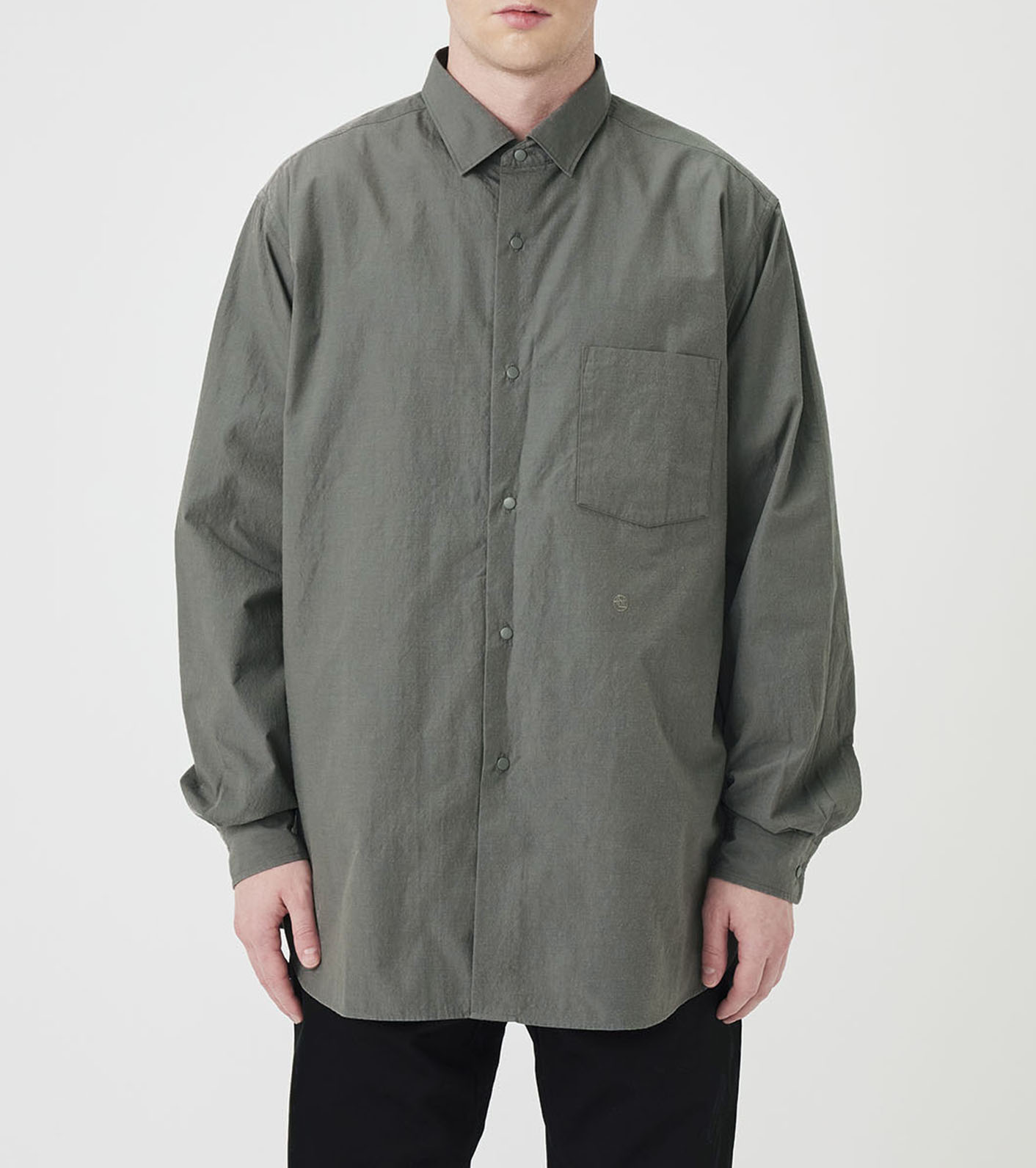 Regular Collar Wind Shirt