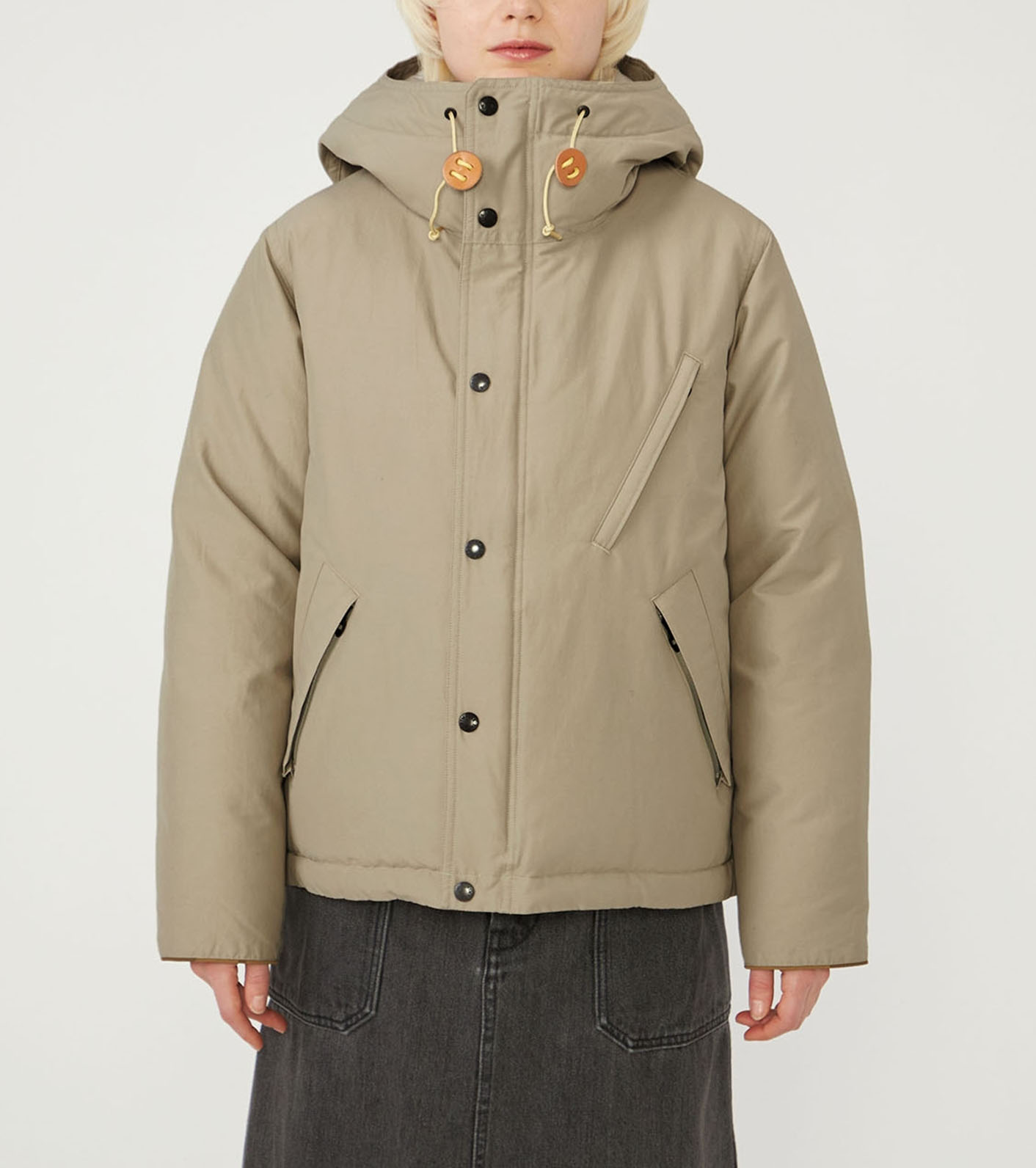 Double Peak Short Down Parka