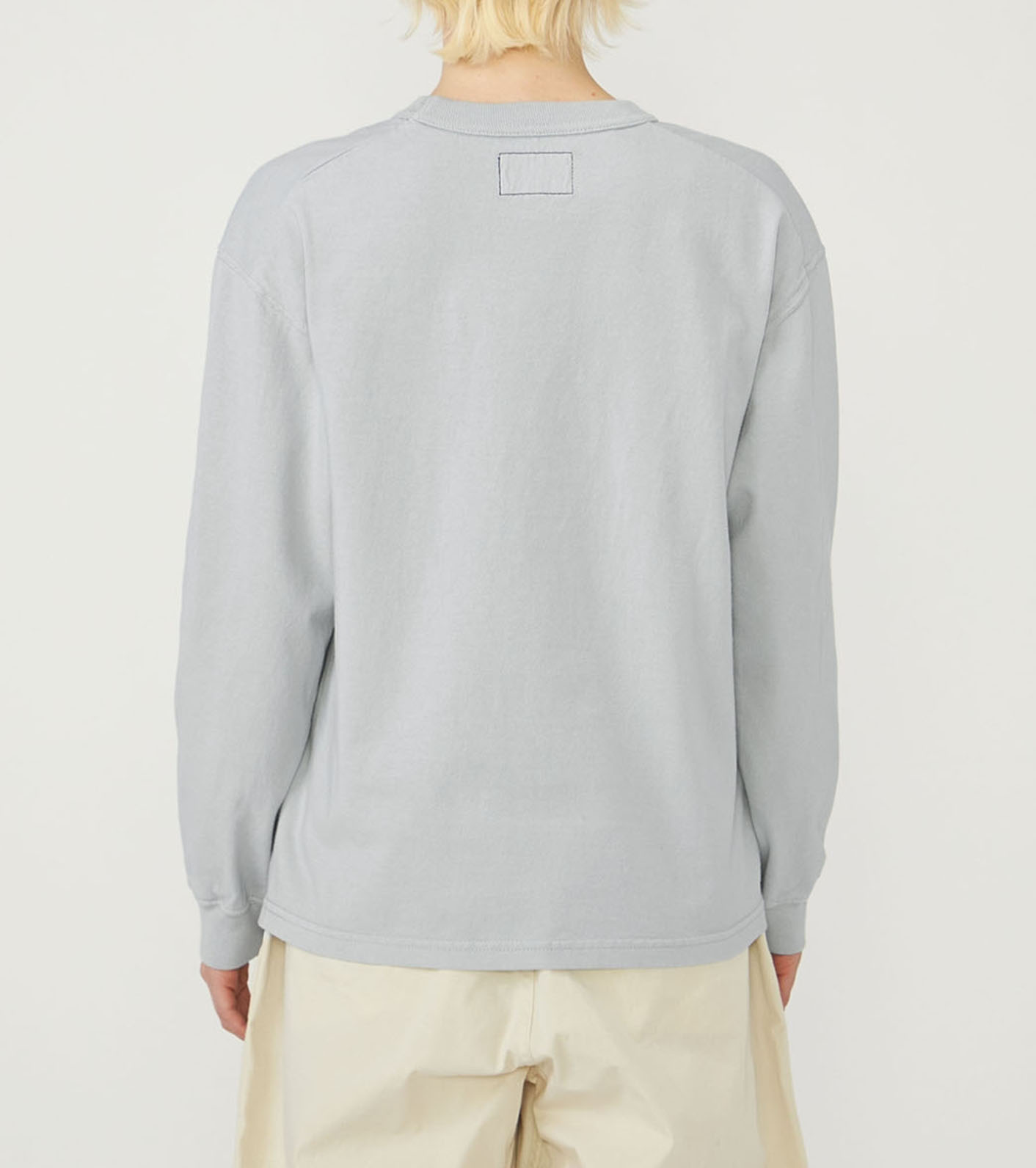 8oz Field Long Sleeve Pocket Tee
