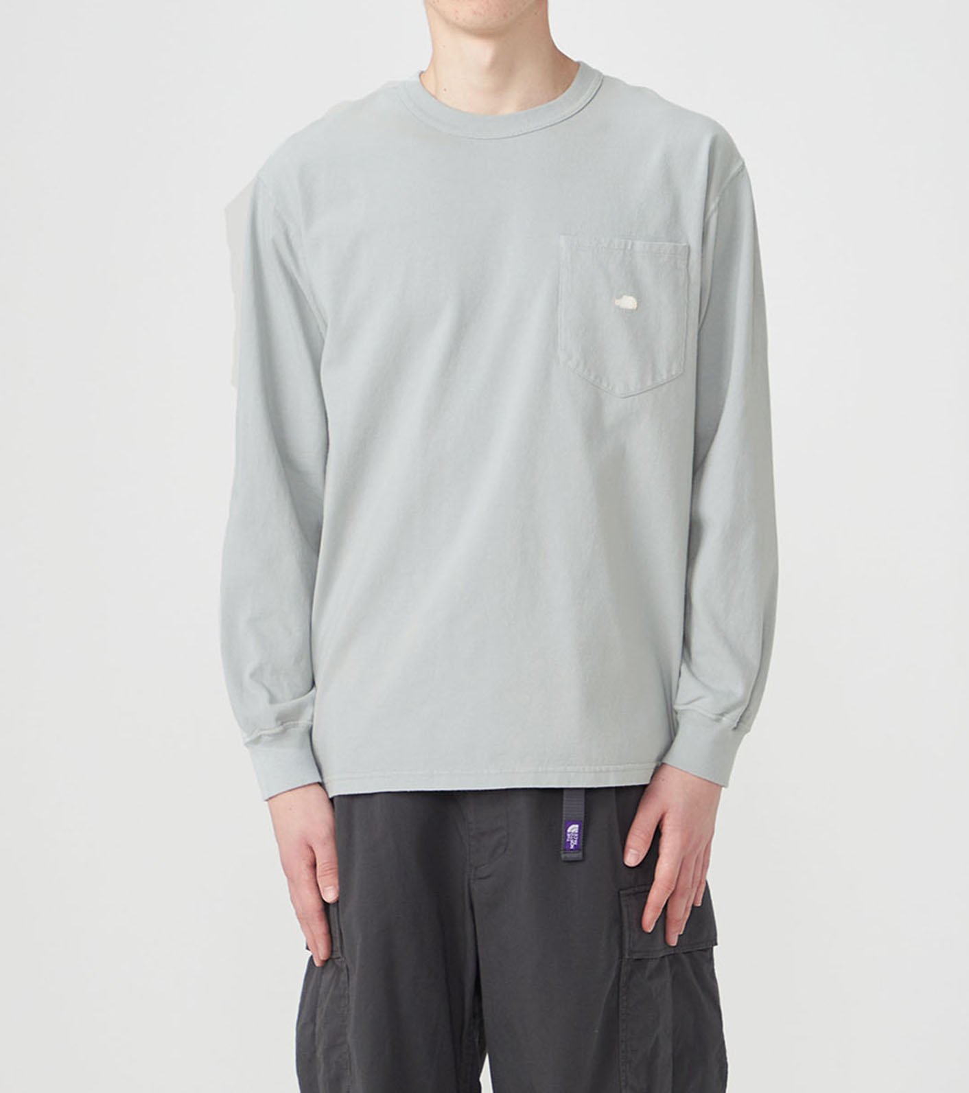 8oz Field Long Sleeve Pocket Tee