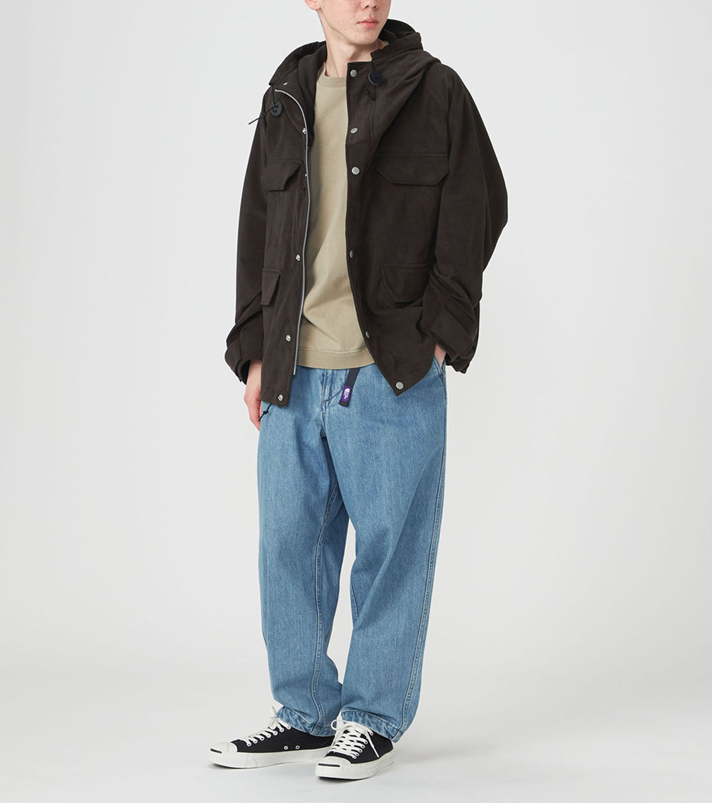 Synthetic Leather Mountain Parka