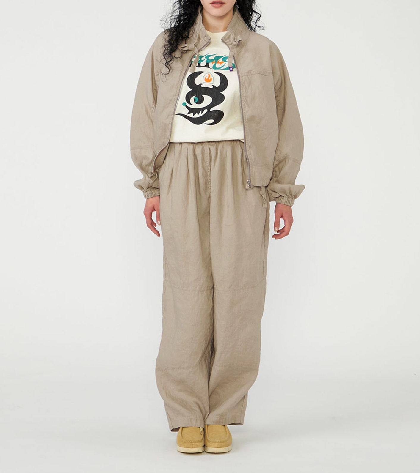 Hemp Mountain Field Cropped Jacket