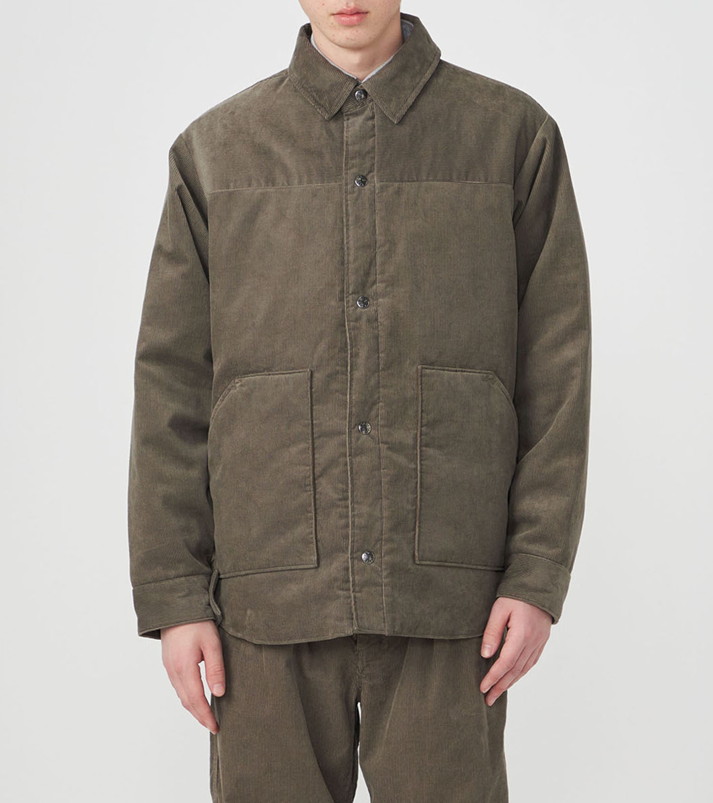 Corduroy Field Insulation Shirt Jacket