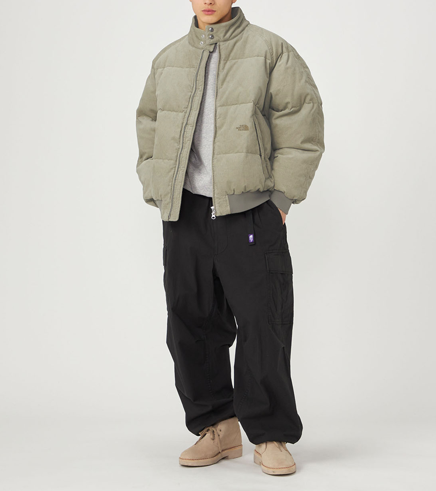 Corduroy Field Down Jacket