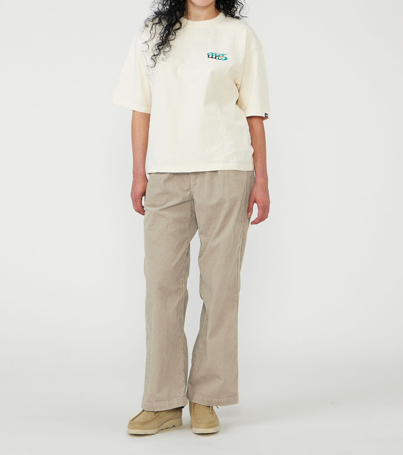 Corduroy Wide Straight Field Pants