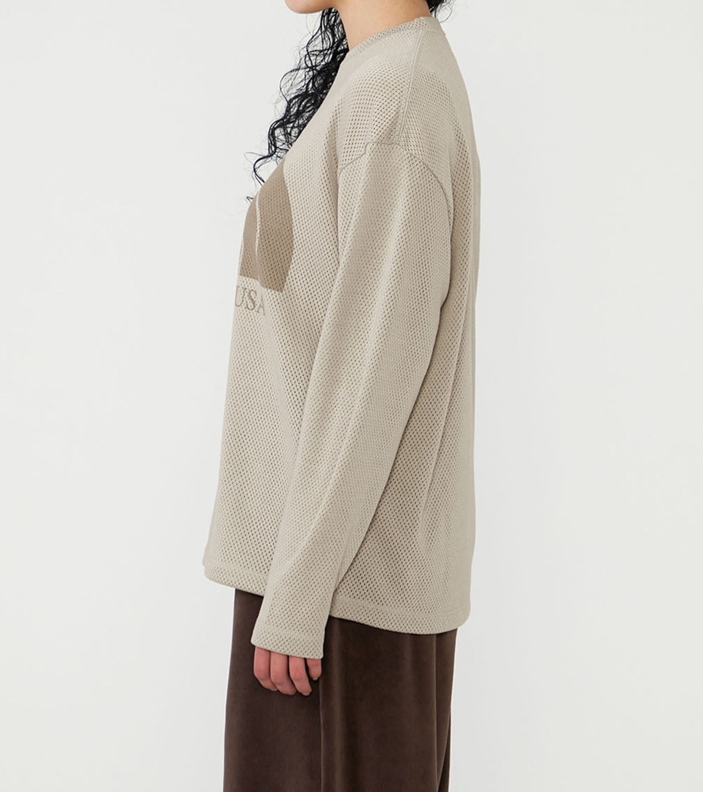 Mesh Field Long Sleeve Tee