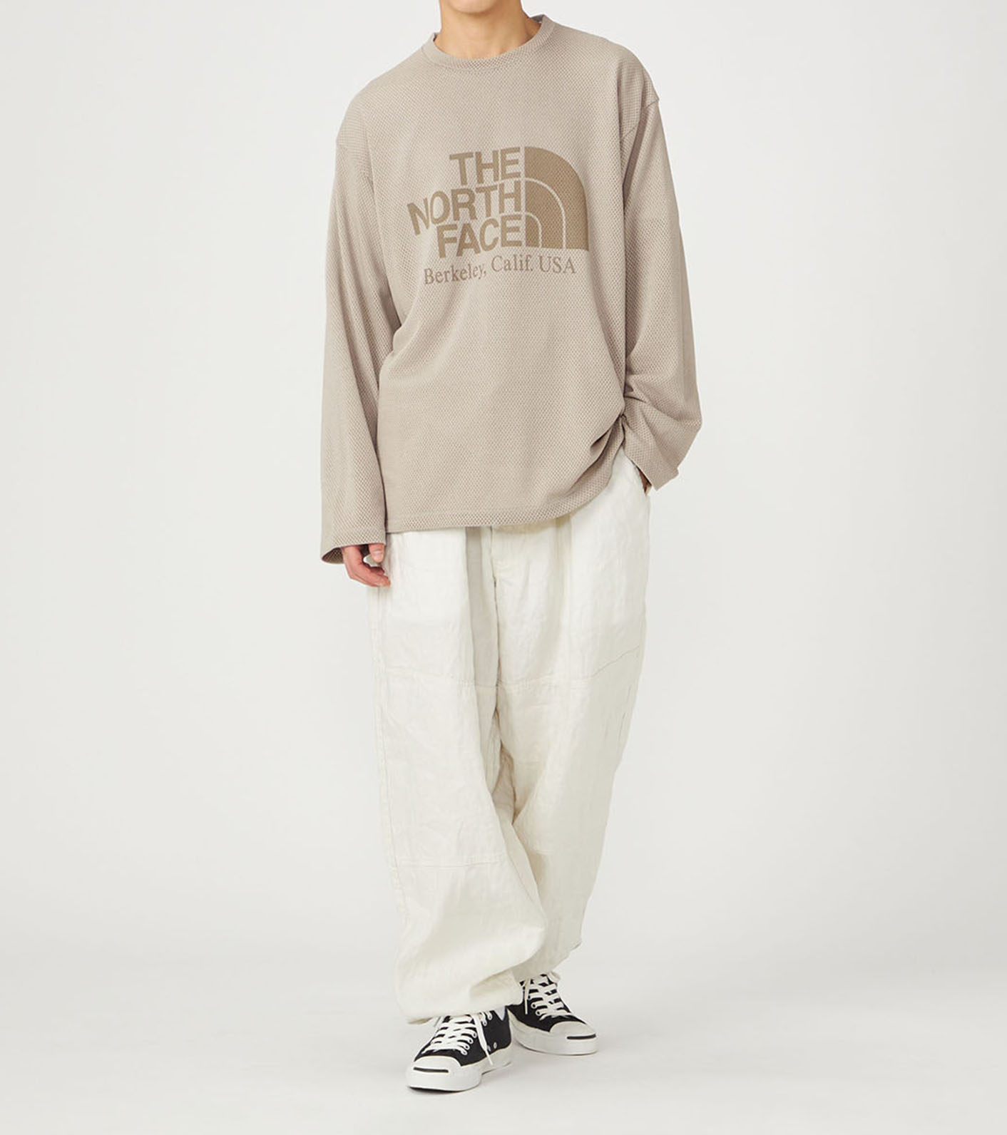 Mesh Field Long Sleeve Tee