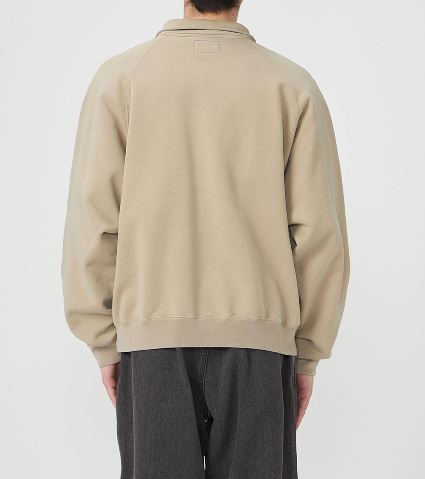 Garment Dyed Field Half Zip Sweatshirts